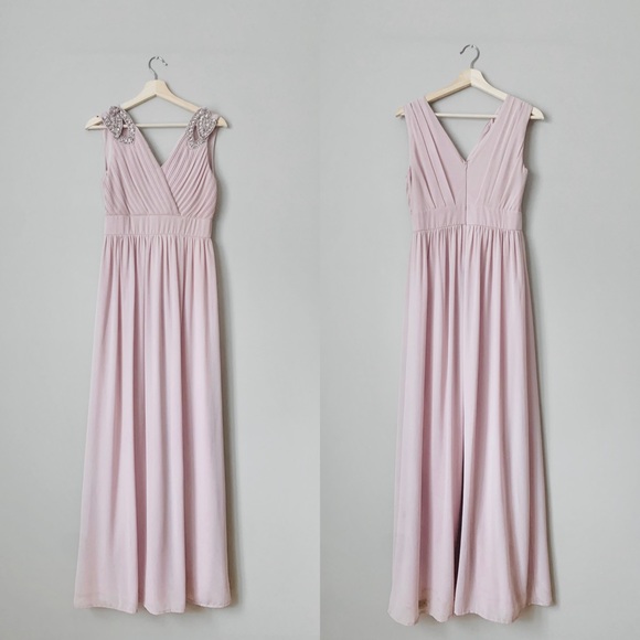 {ASOS} Wrap Front Maxi Dress with Embellishment - Picture 2 of 5
